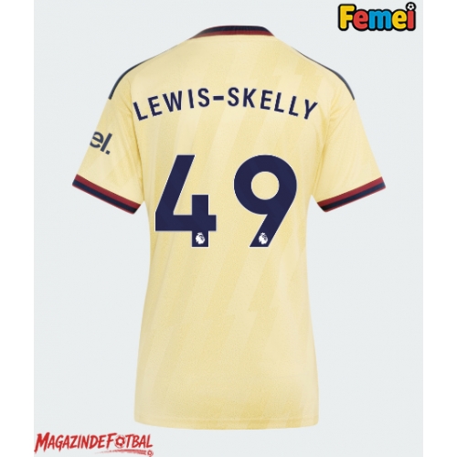 Arsenal Myles Lewis-Skelly #49 Tricou Fotbal Replică 2026-27 Femei Treilea Arsenal Myles Lewis-Skelly #49 Tricou Fotbal Replică 2026-27 Femei Treilea
